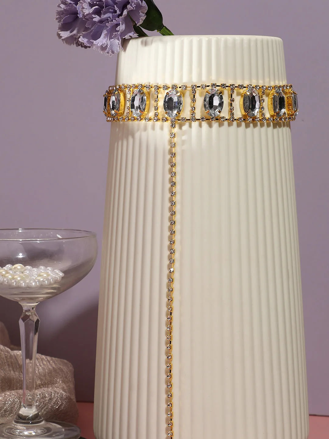 Silver Plated Designer Party Necklace