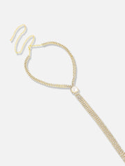 SOHI - Silver Plated Designer Party Necklace For Women