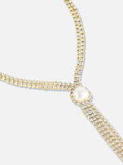 SOHI - Silver Plated Designer Party Necklace For Women