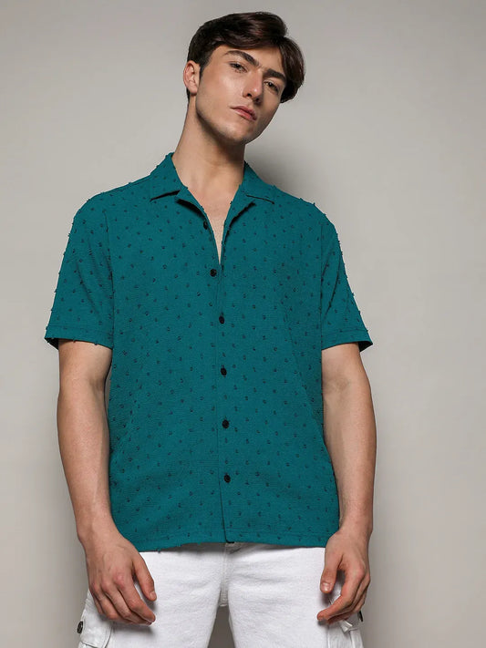 Self-Design Pom-Pom Shirt