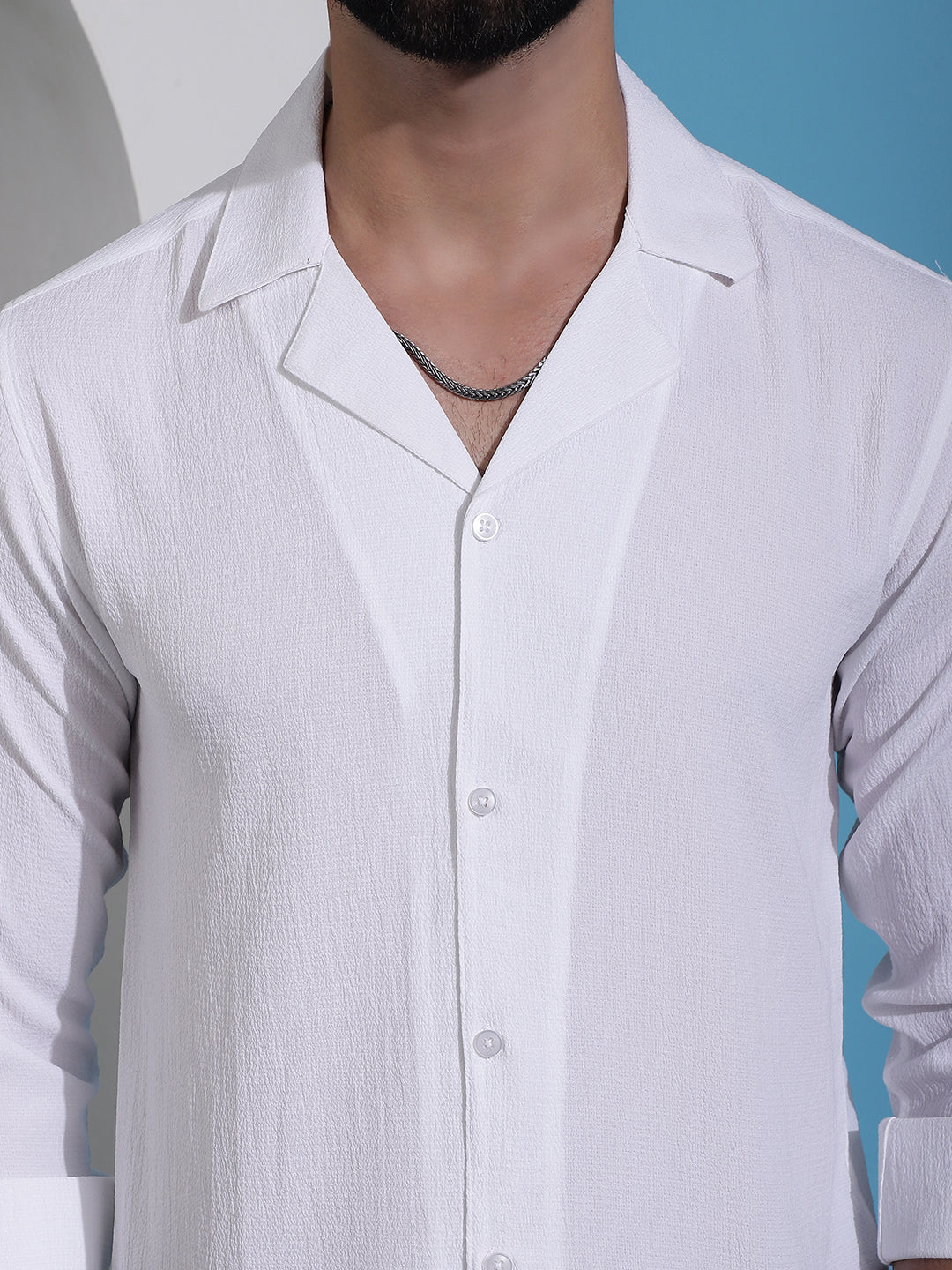 Lapel Collar Casual Shirt For Mens