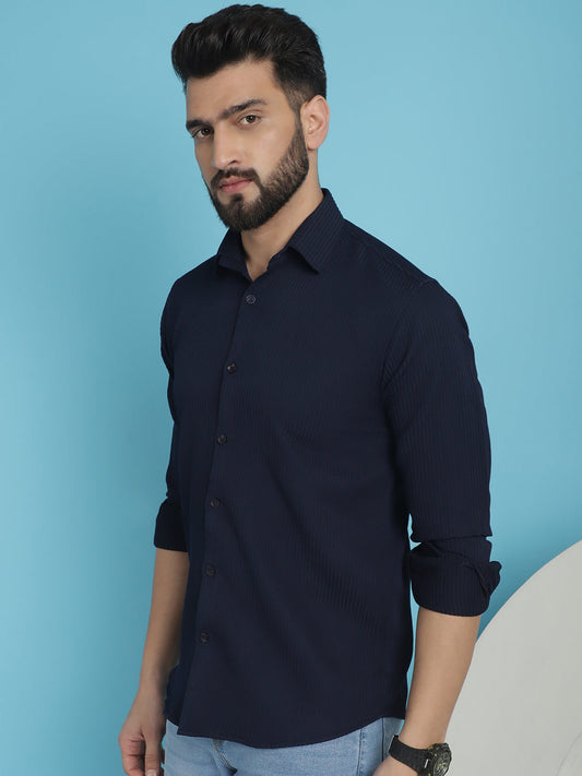 Striped Casual Shirt for Men's