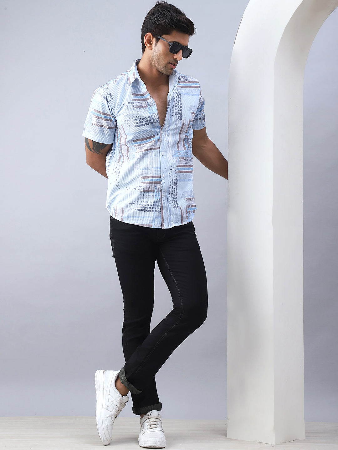 Printed Casual Shirt For Men