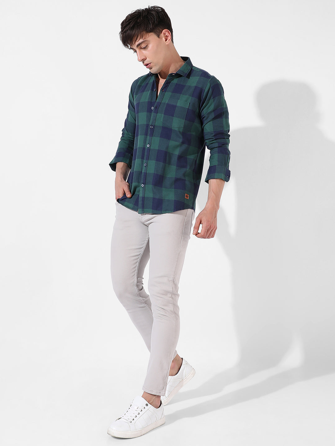 Campus Sutra - Buffalo Check Shirt