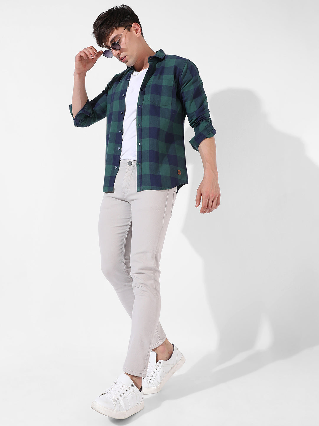 Campus Sutra - Buffalo Check Shirt