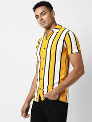 Dramatic Striped Shirt