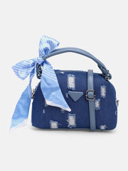 حقيبة يد دينيم-كيرف - أزرق نيلي