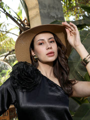 قبعة بنما من تروبيز - بني فاتح