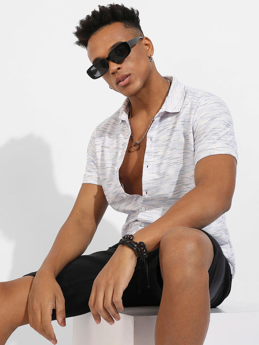 Honeycomb Knit Shirt