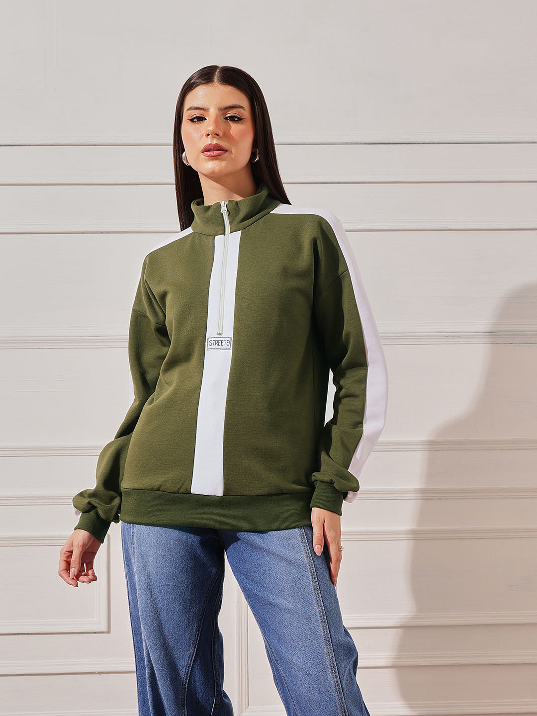 Color Block Sweatshirt