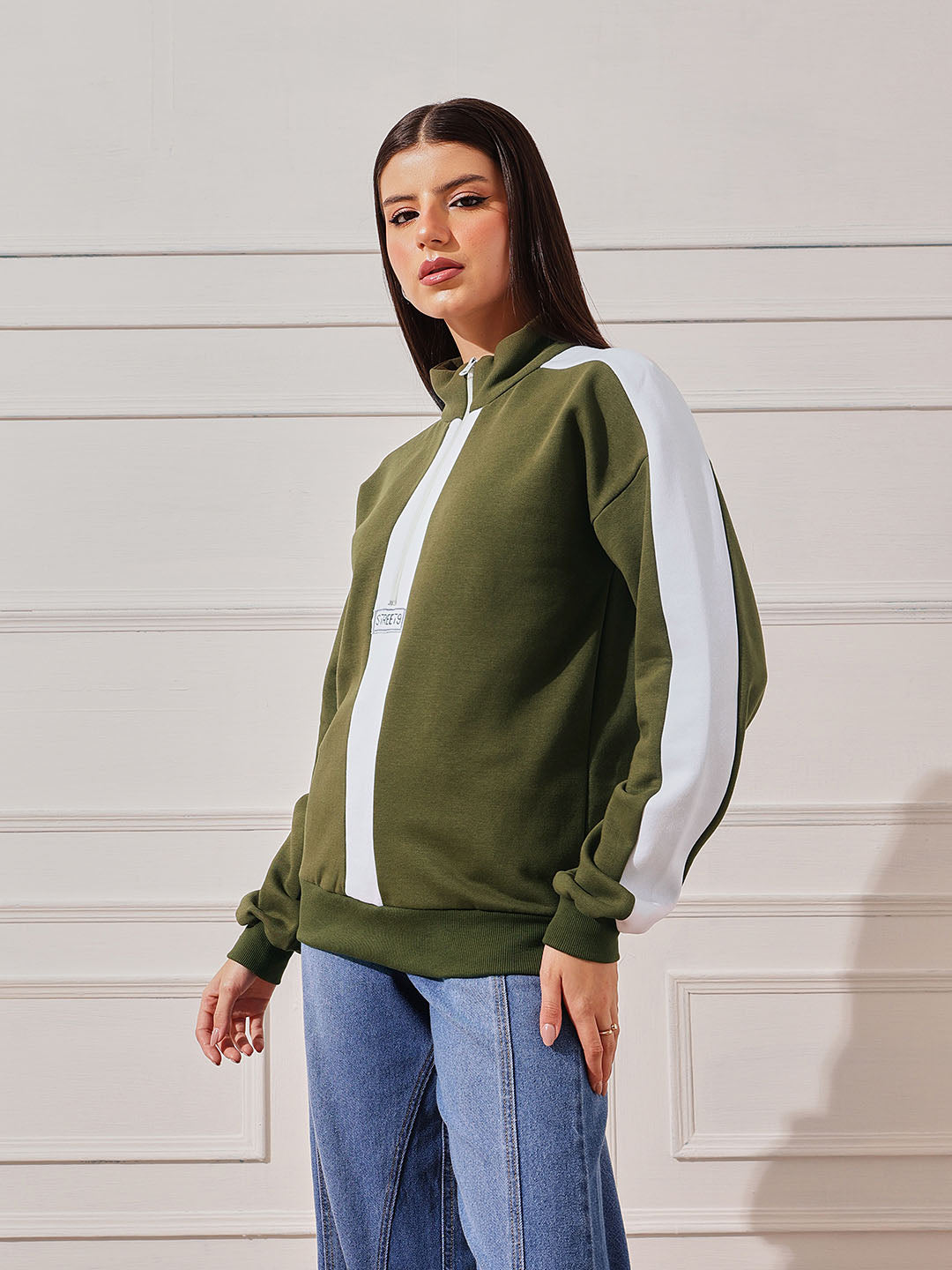 Color Block Sweatshirt