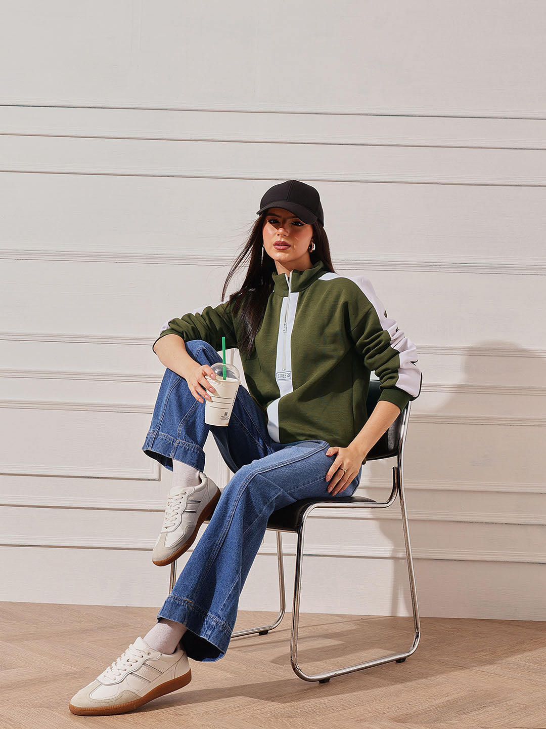 Color Block Sweatshirt