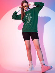 High neck sweatshirt