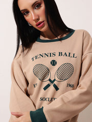 Round Neck Sweatshirt