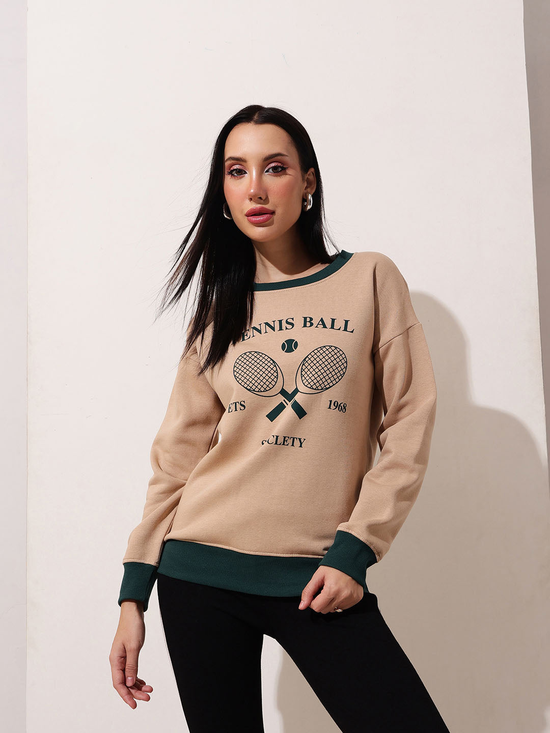 Round Neck Sweatshirt