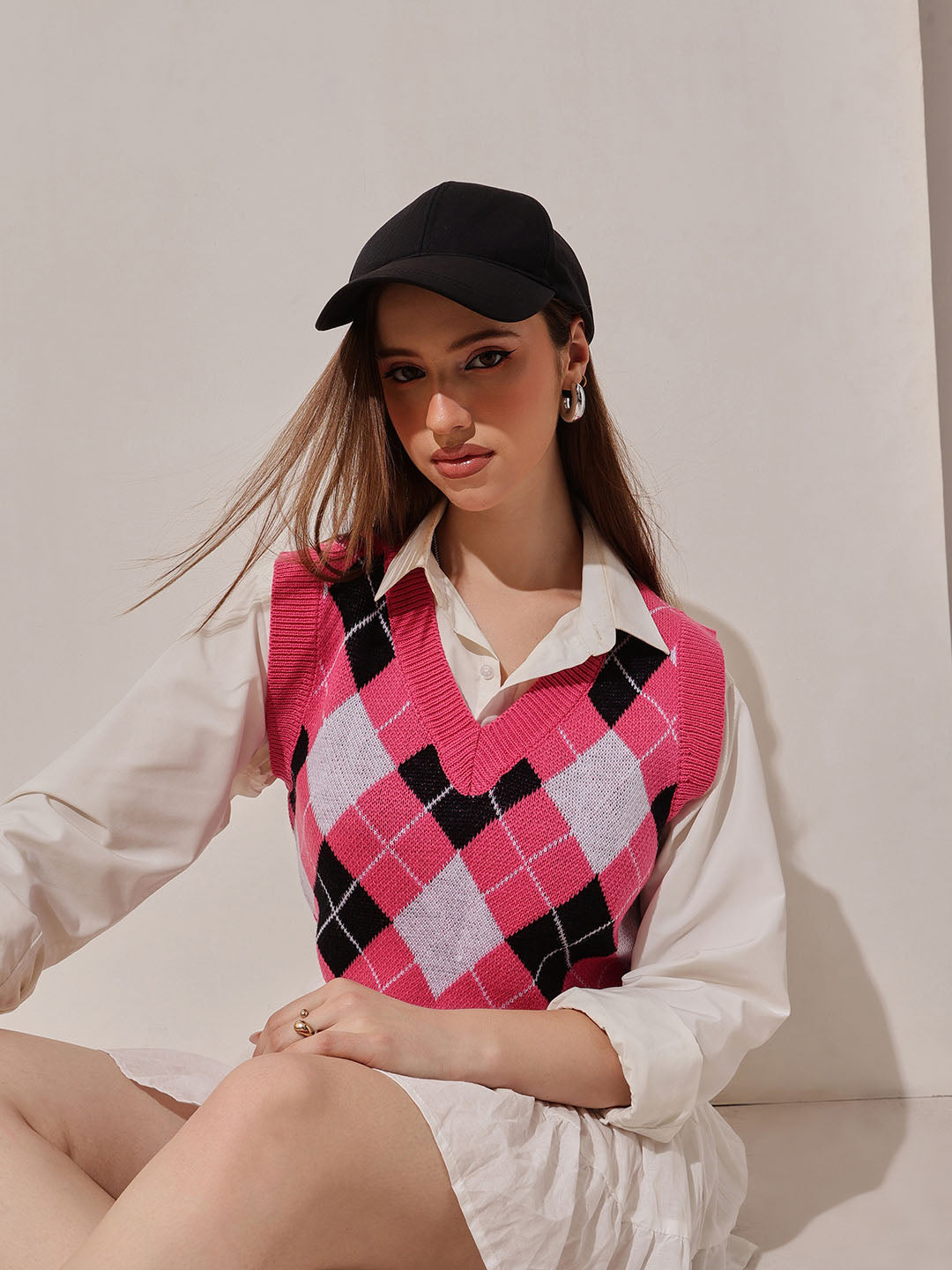 Acrylic Sweater Vest