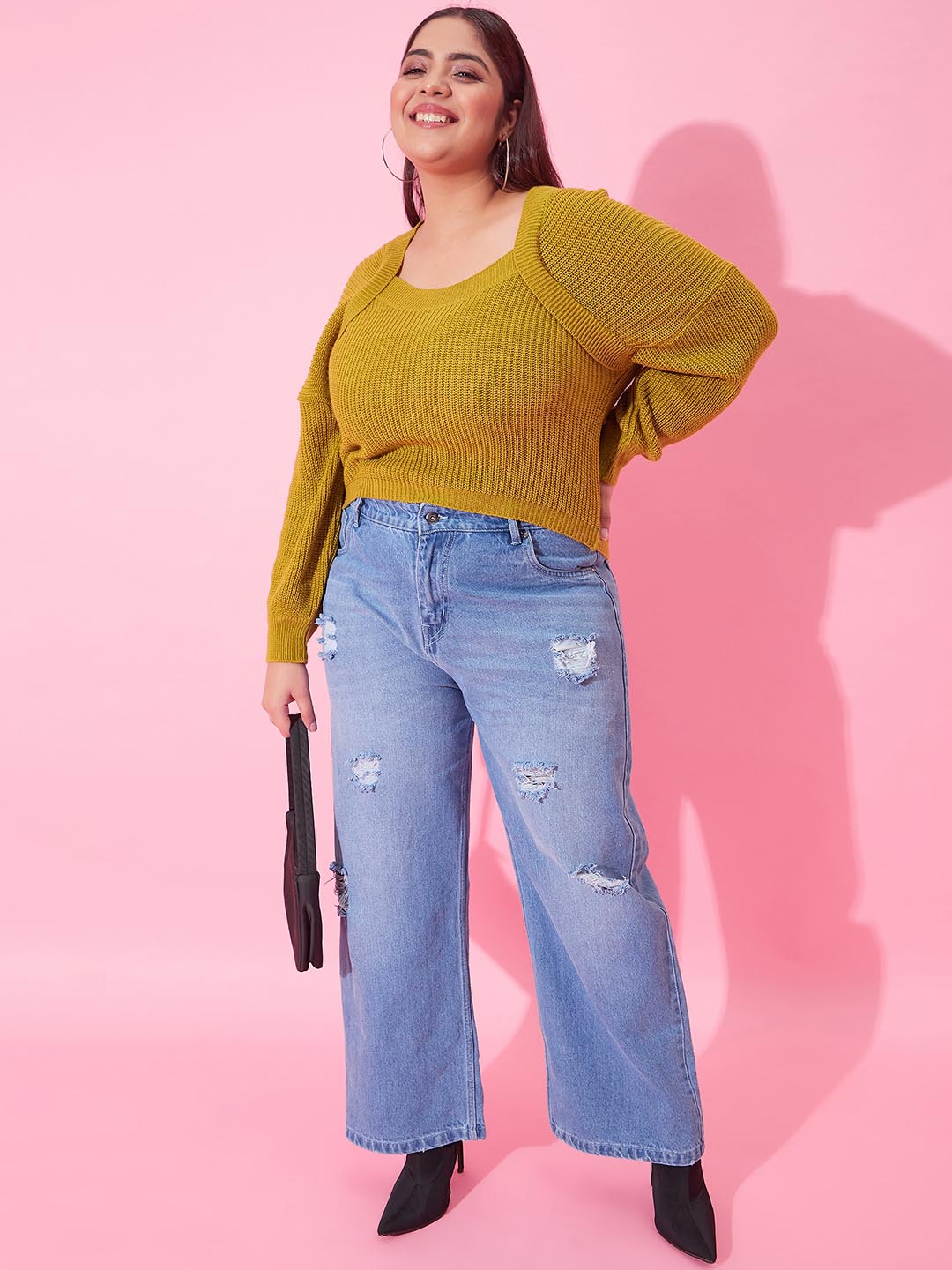 Raglan Sleeve Sweater