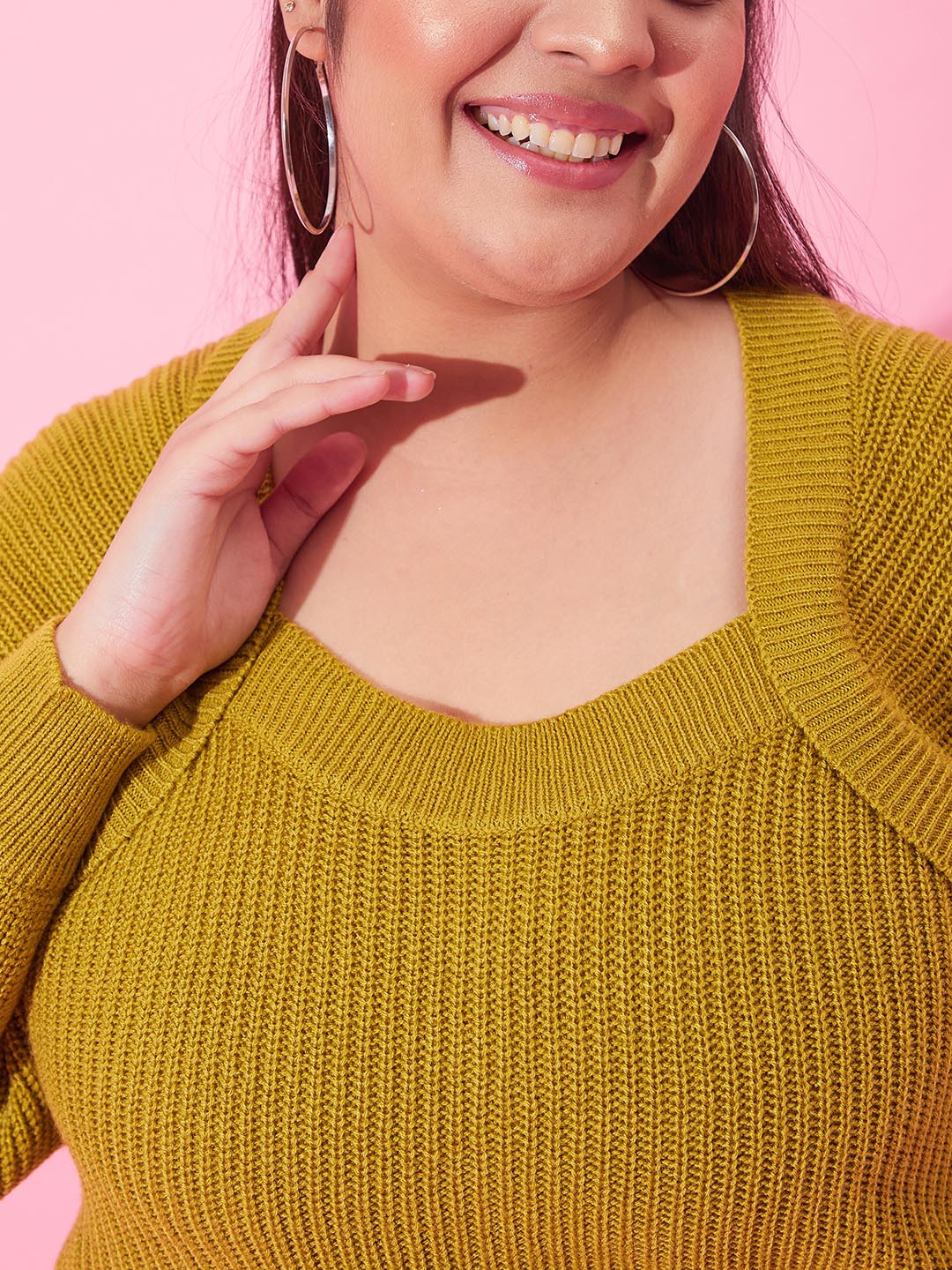 Raglan Sleeve Sweater