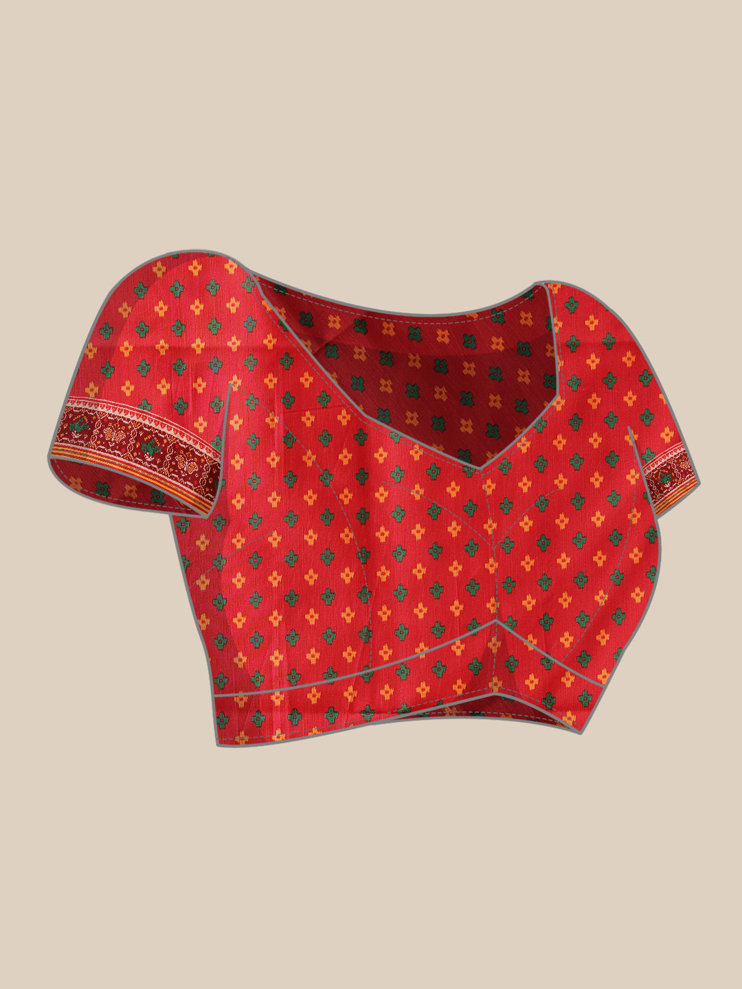 Kalamkari With Traditional Patola Printed Sarees
