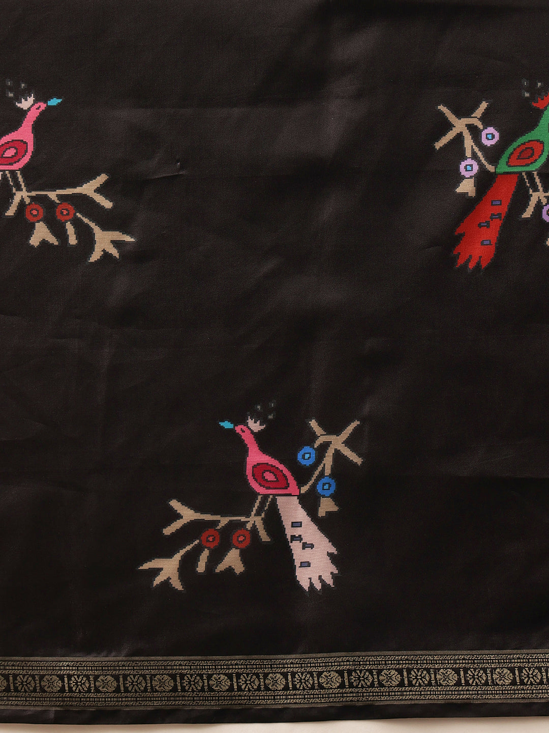Digital Printed Art Silk Saree