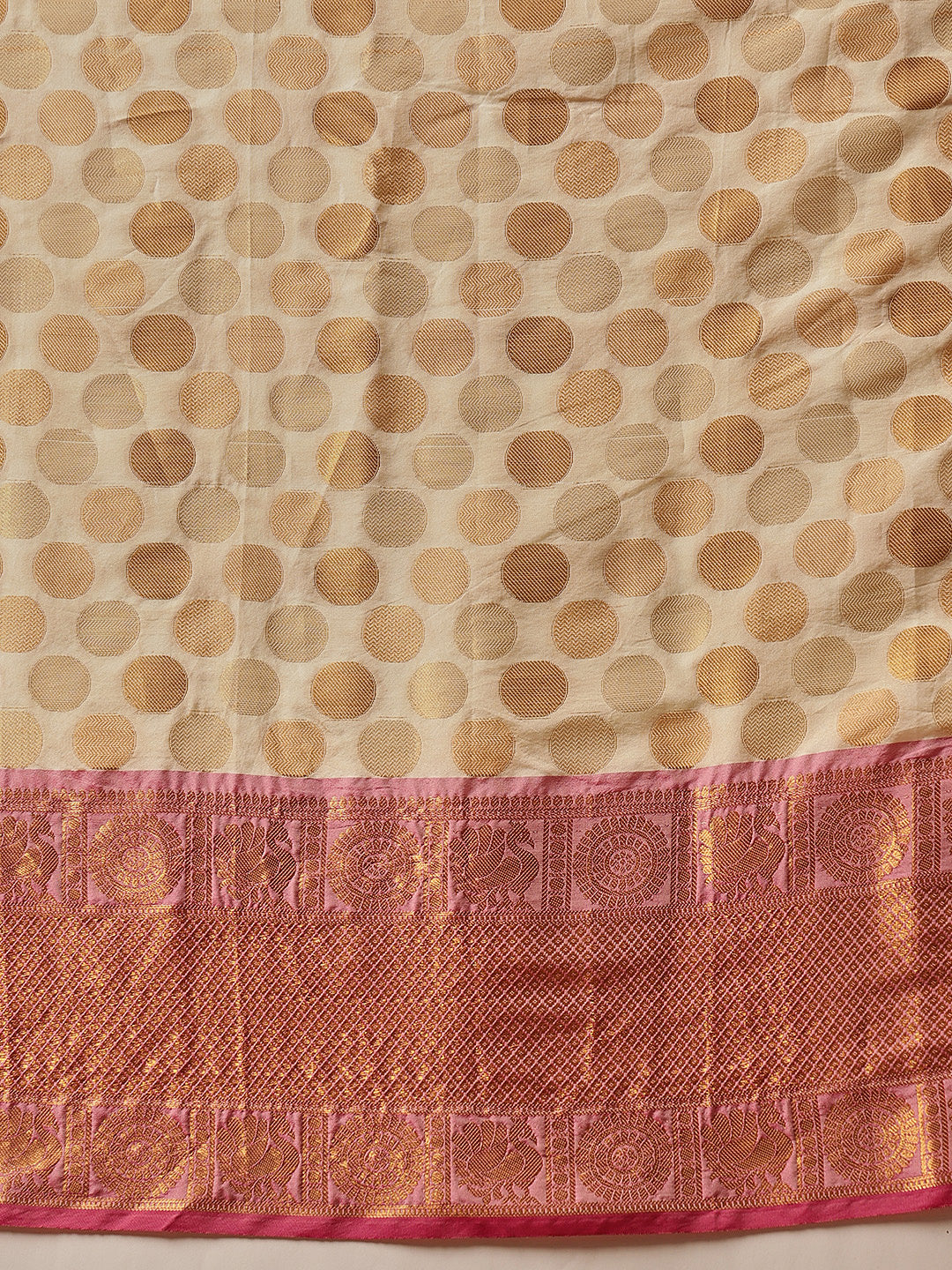 Traditional Ethnic Woven Saree for Onam & Special Occasions with Running Blouse