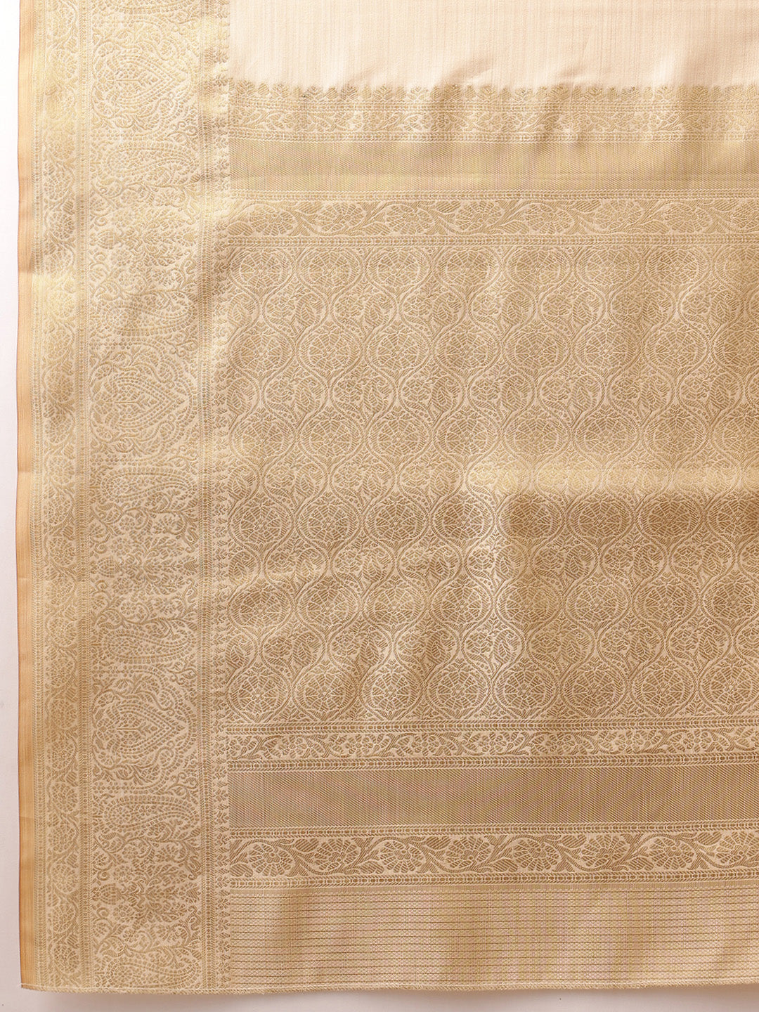 Traditional Ethnic Woven Saree for Onam & Special Occasions with Running Blouse