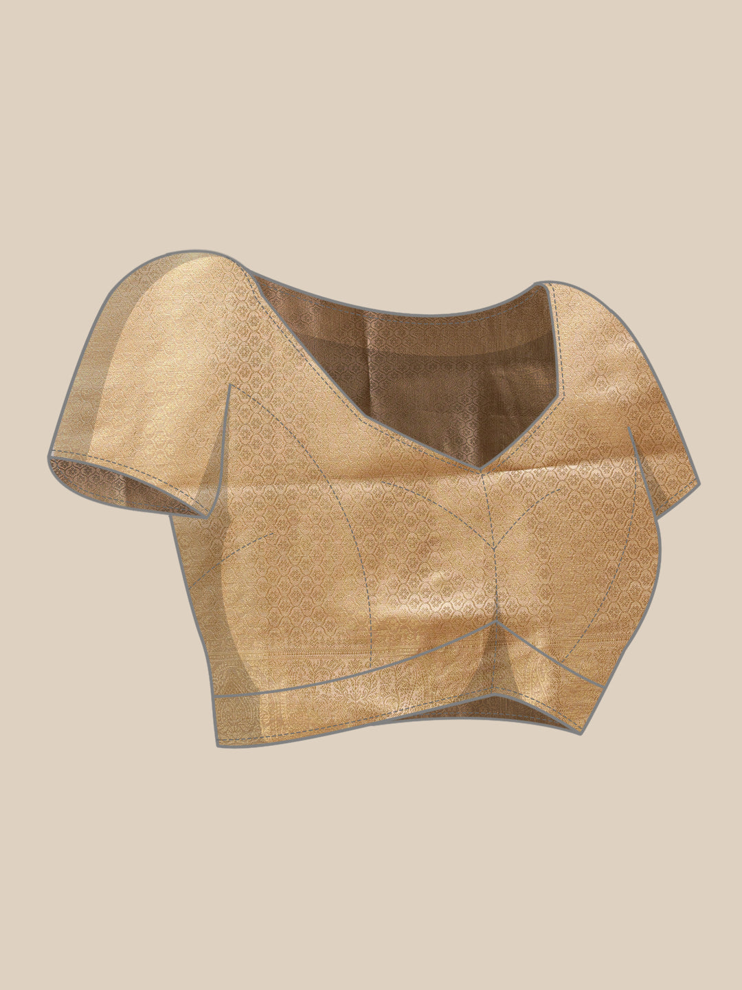 Traditional Ethnic Woven Saree for Onam & Special Occasions with Running Blouse