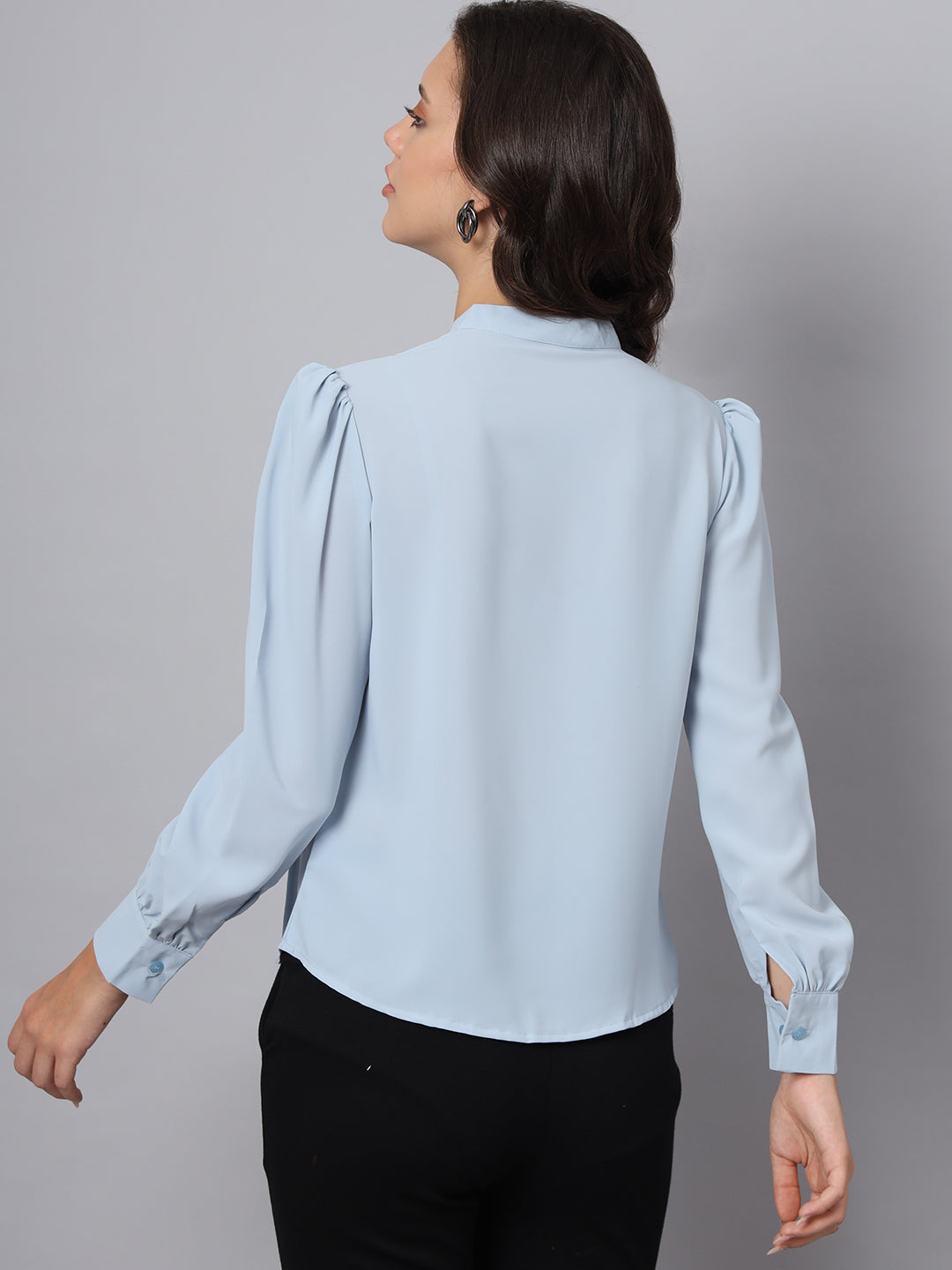 womens pleated formal shirts 4