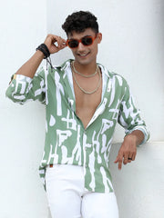 Abstract Print Shirt