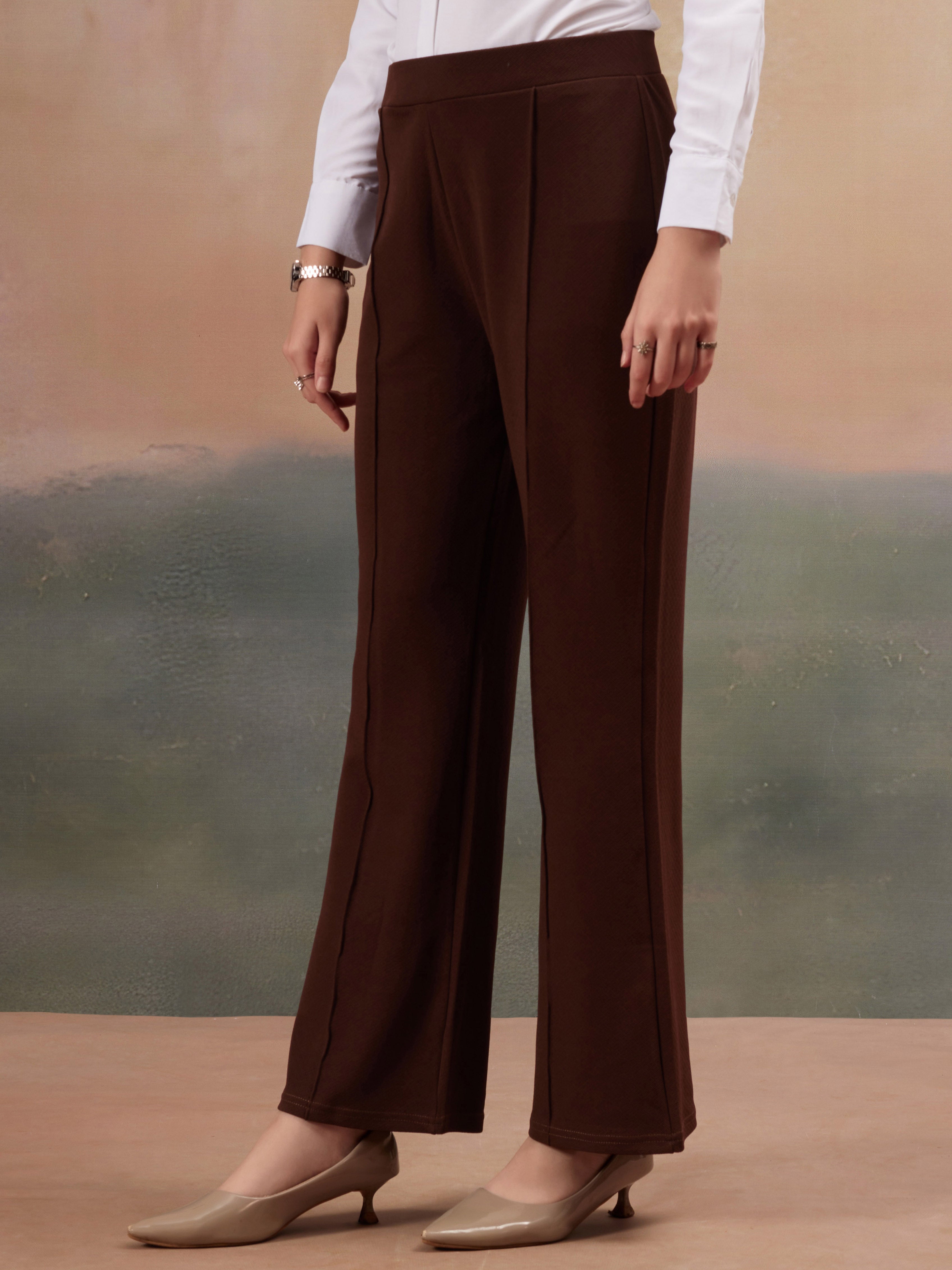 women loose fit high rise trouser copy 2