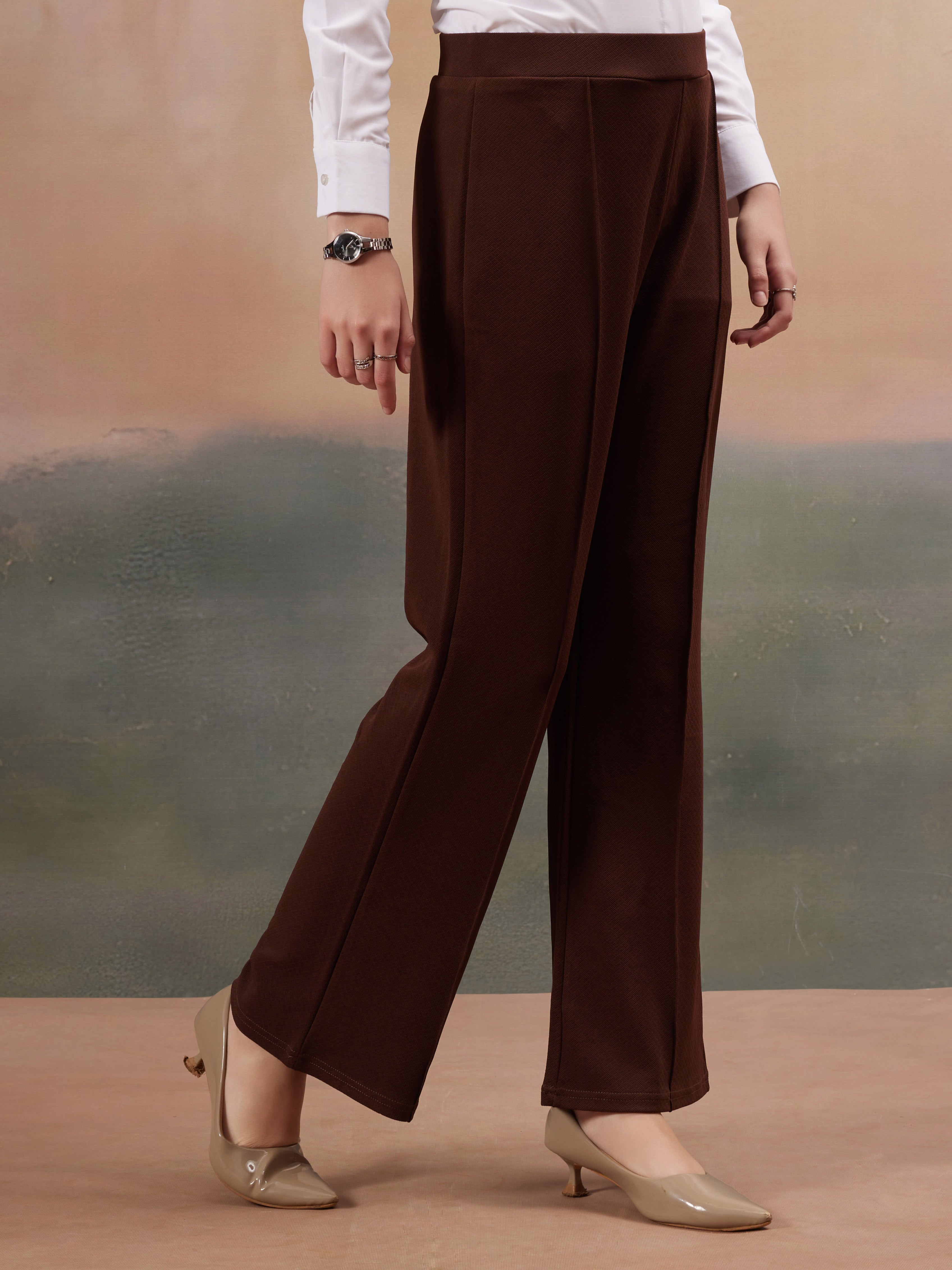 women loose fit high rise trouser copy 2