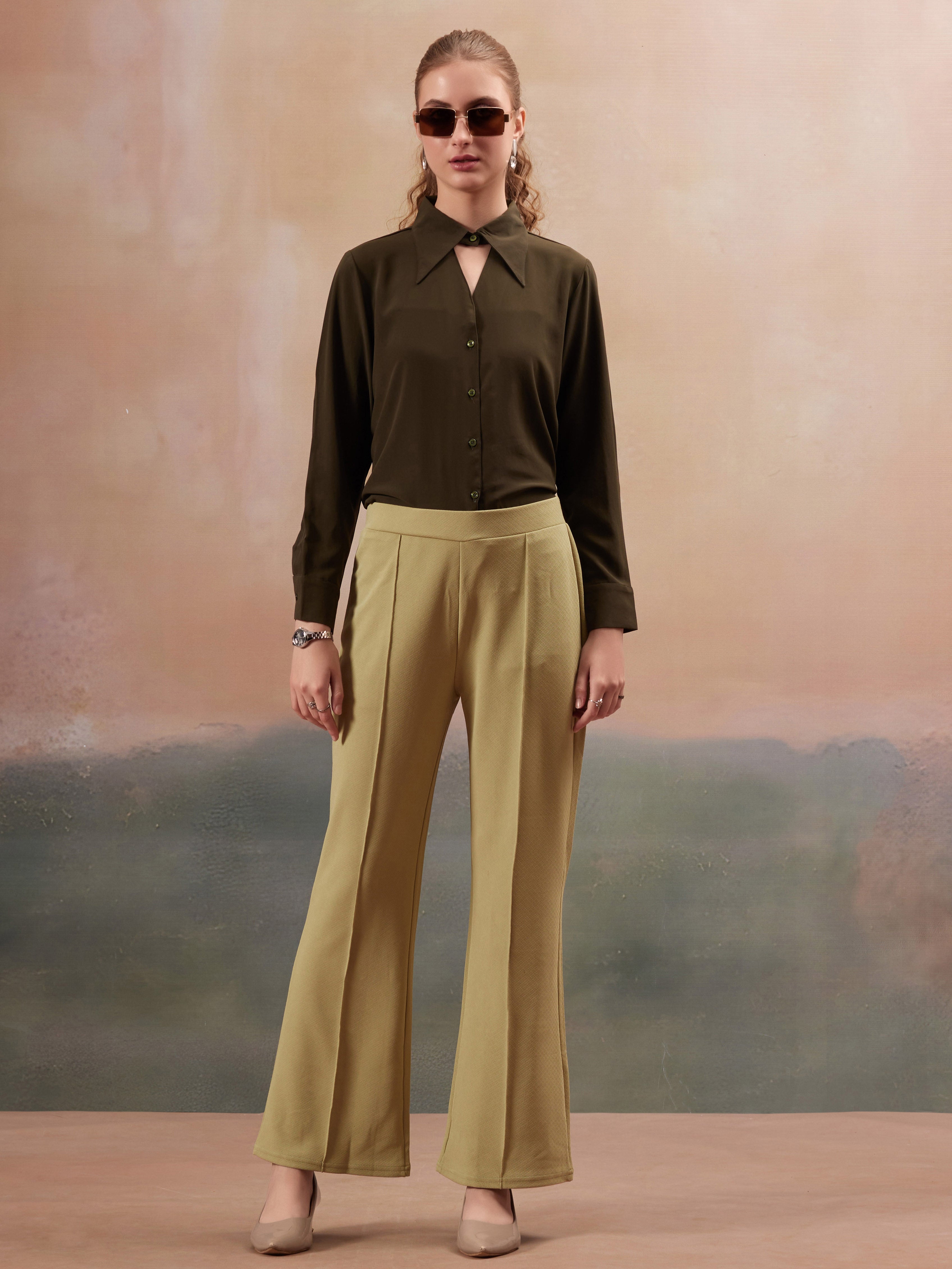 women loose fit high rise trouser copy 2