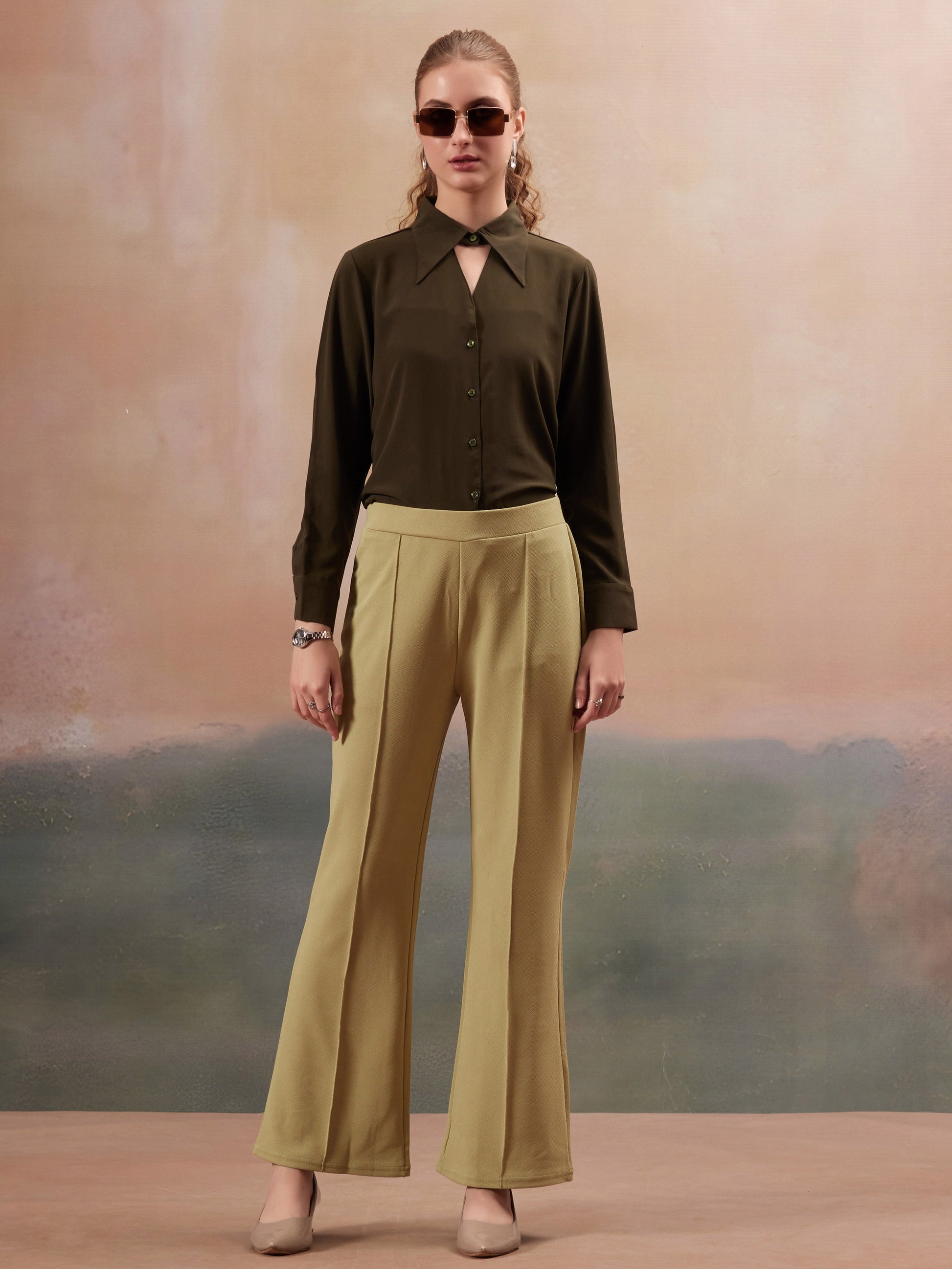women loose fit high rise trouser copy 2