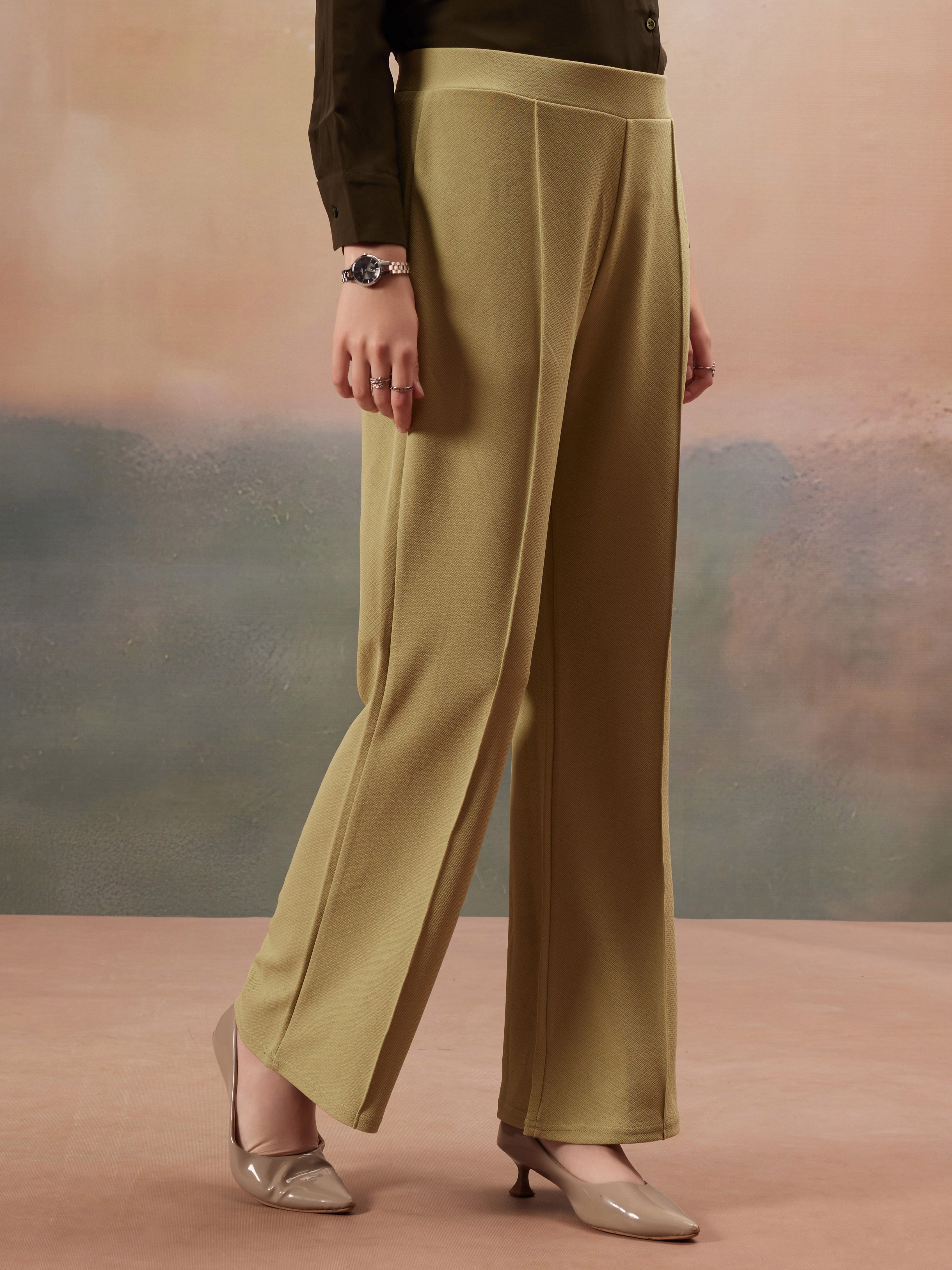 women loose fit high rise trouser copy 2