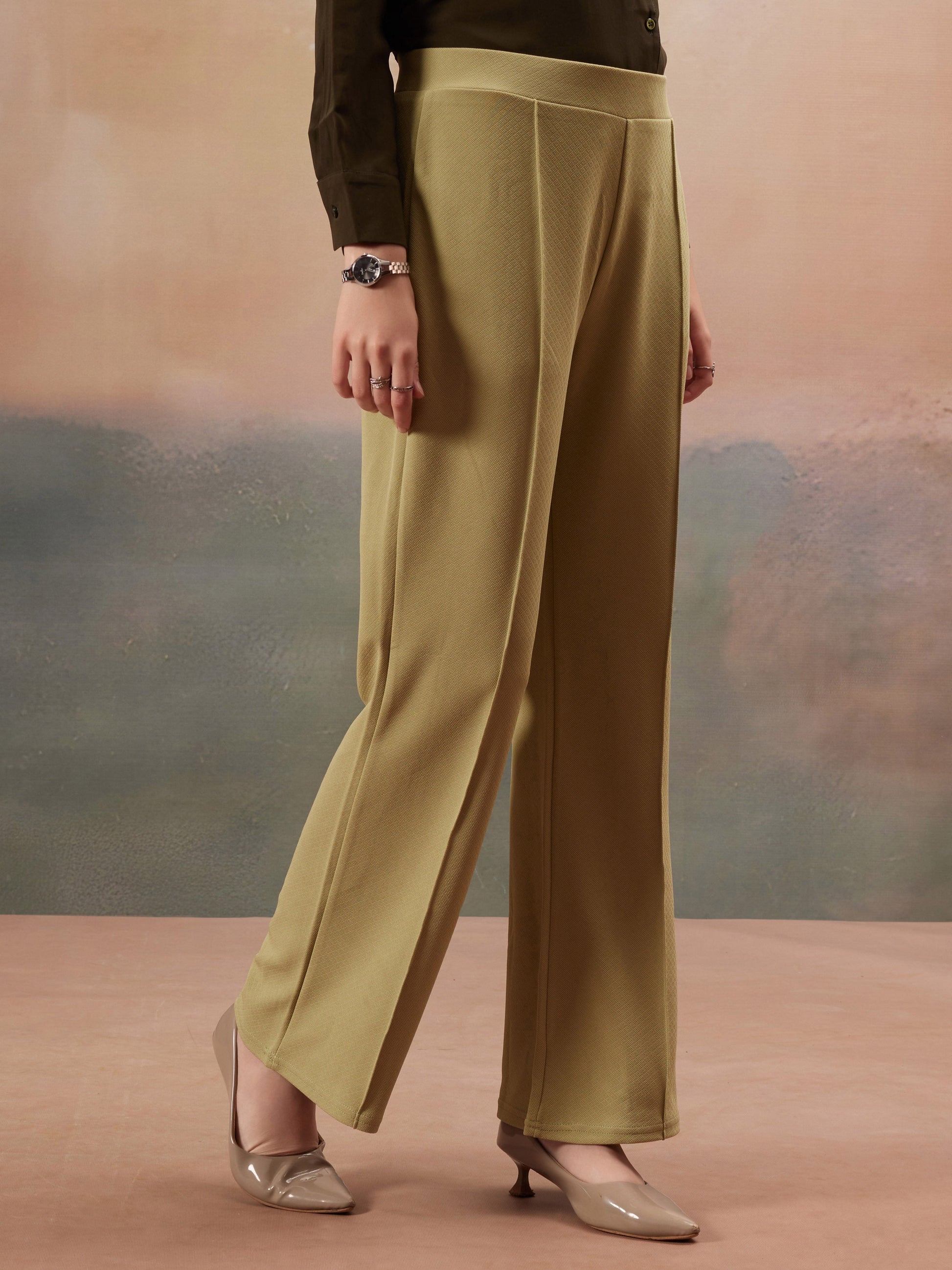 women loose fit high rise trouser copy 2