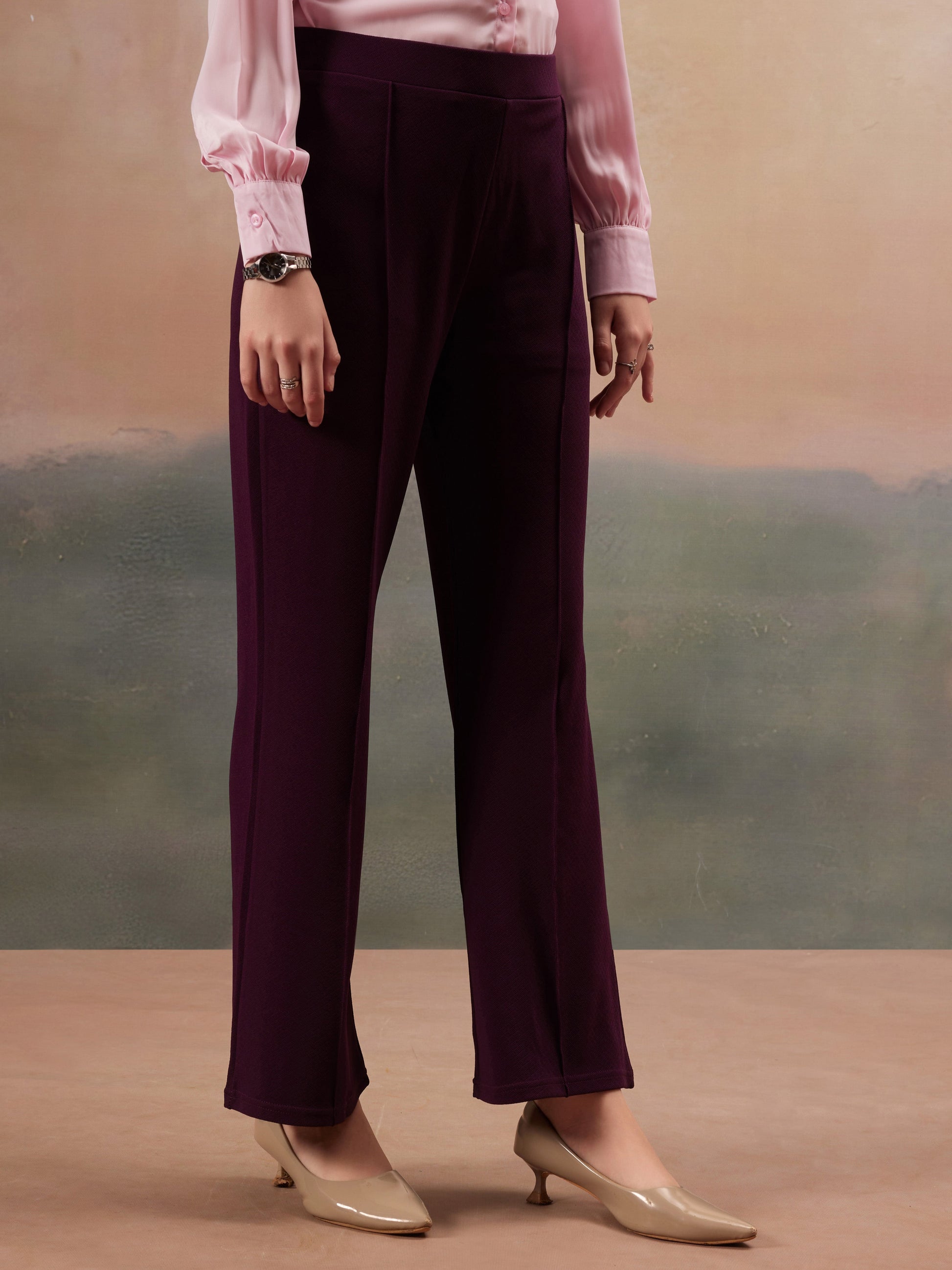 women loose fit high rise trouser copy 2