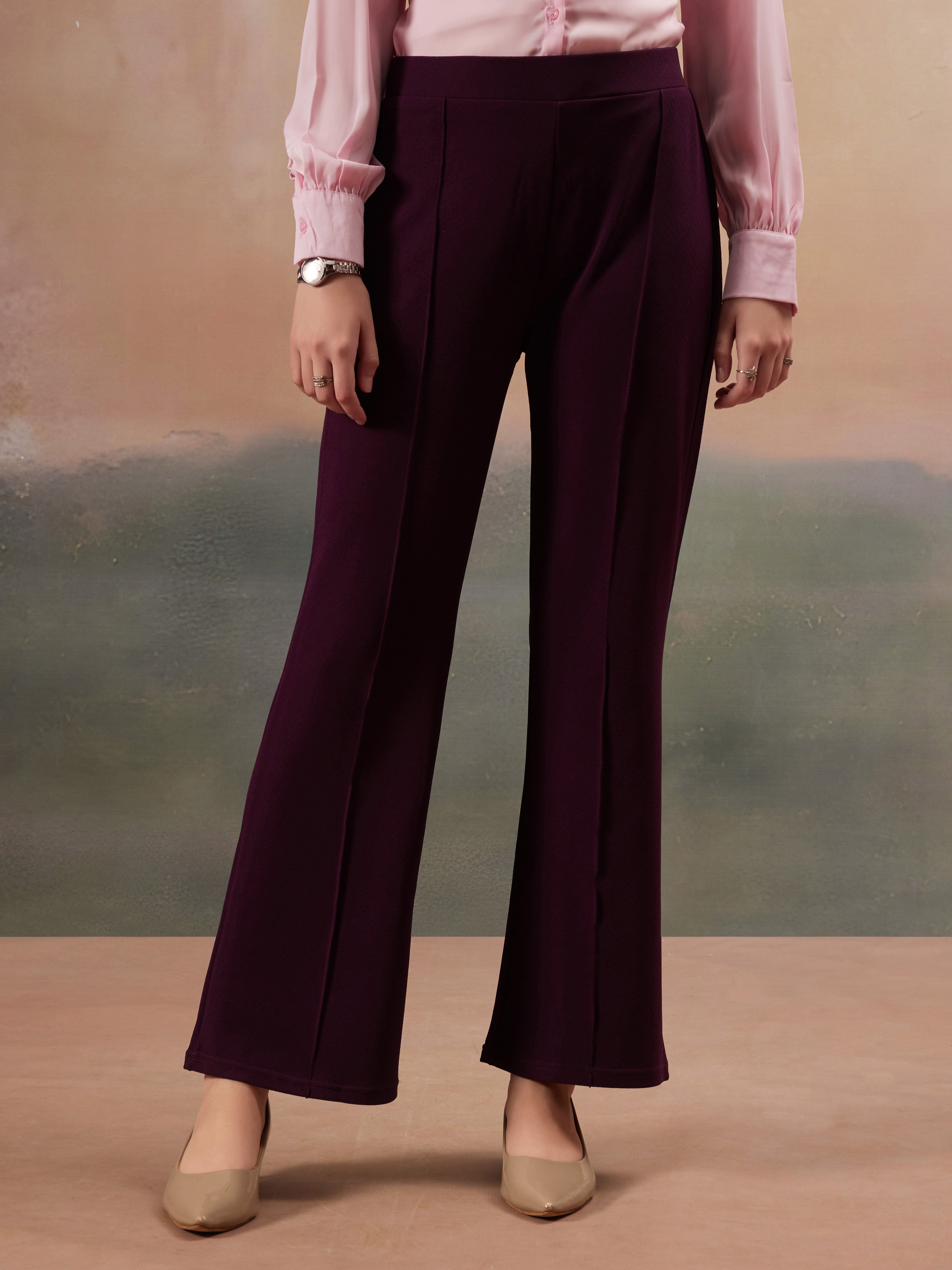 women loose fit high rise trouser copy 2