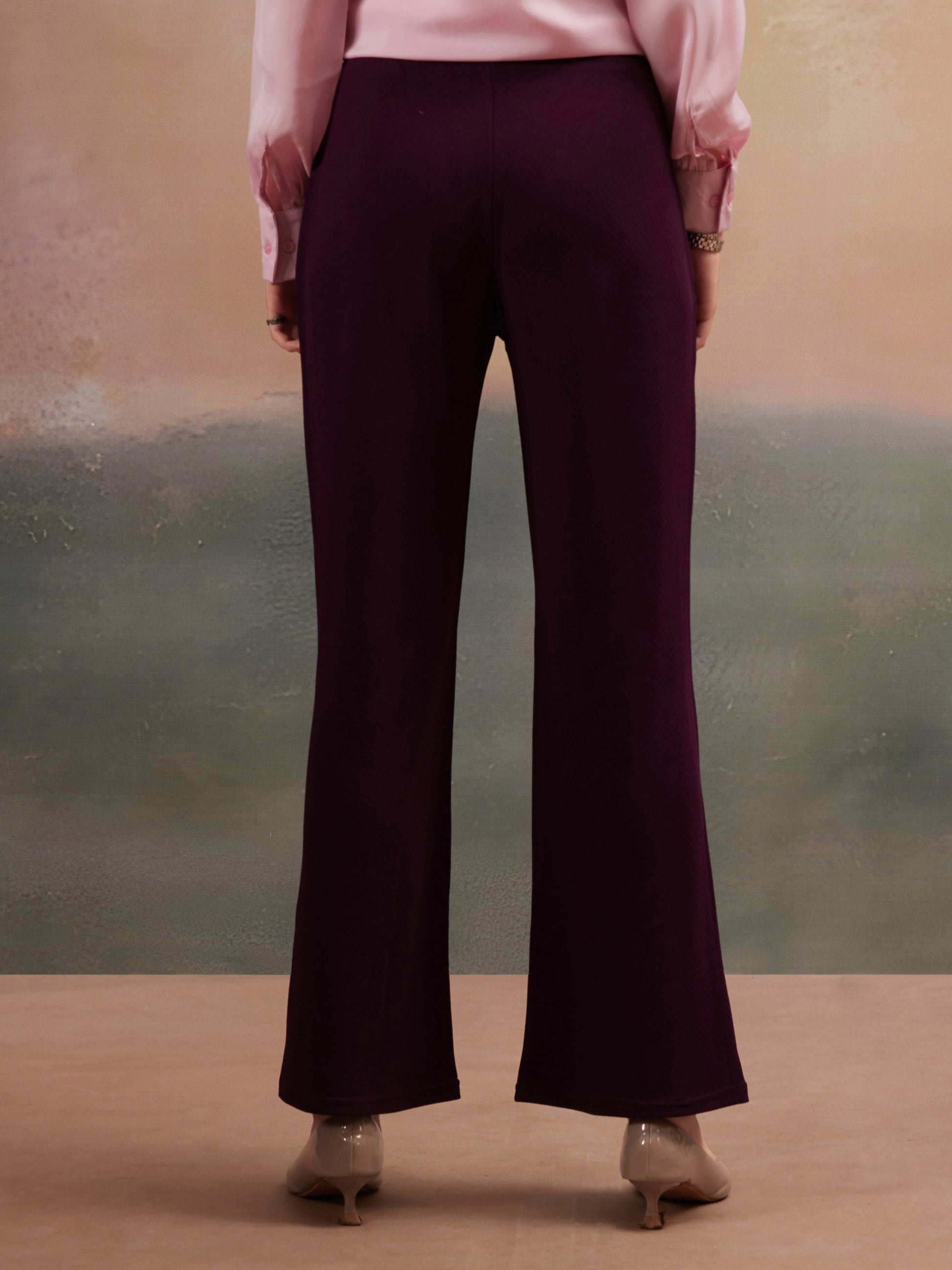 women loose fit high rise trouser copy 2
