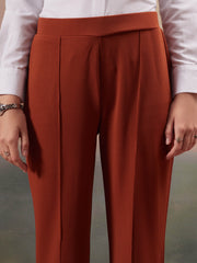 women loose fit high rise trouser copy 2