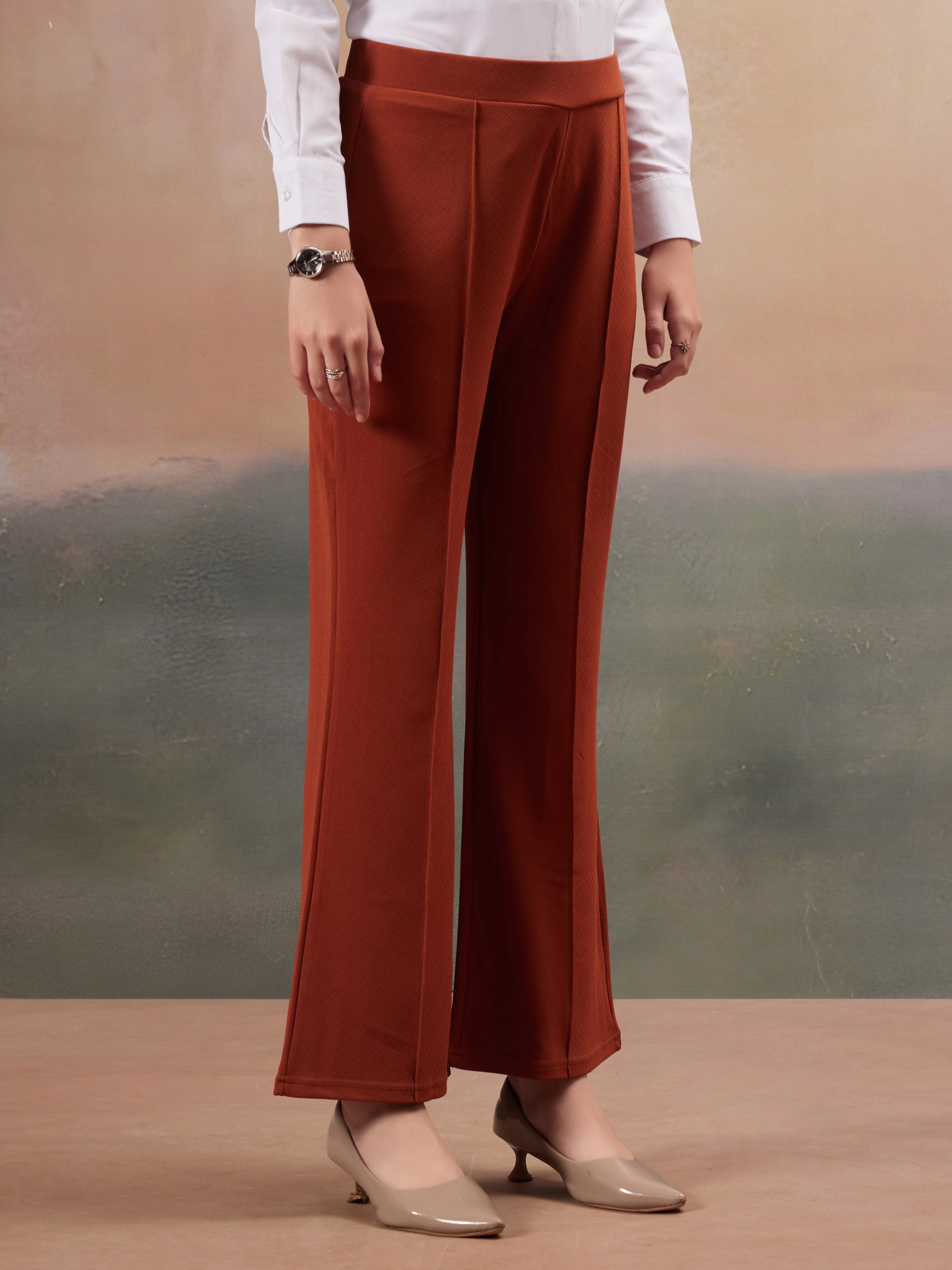 women loose fit high rise trouser copy 2