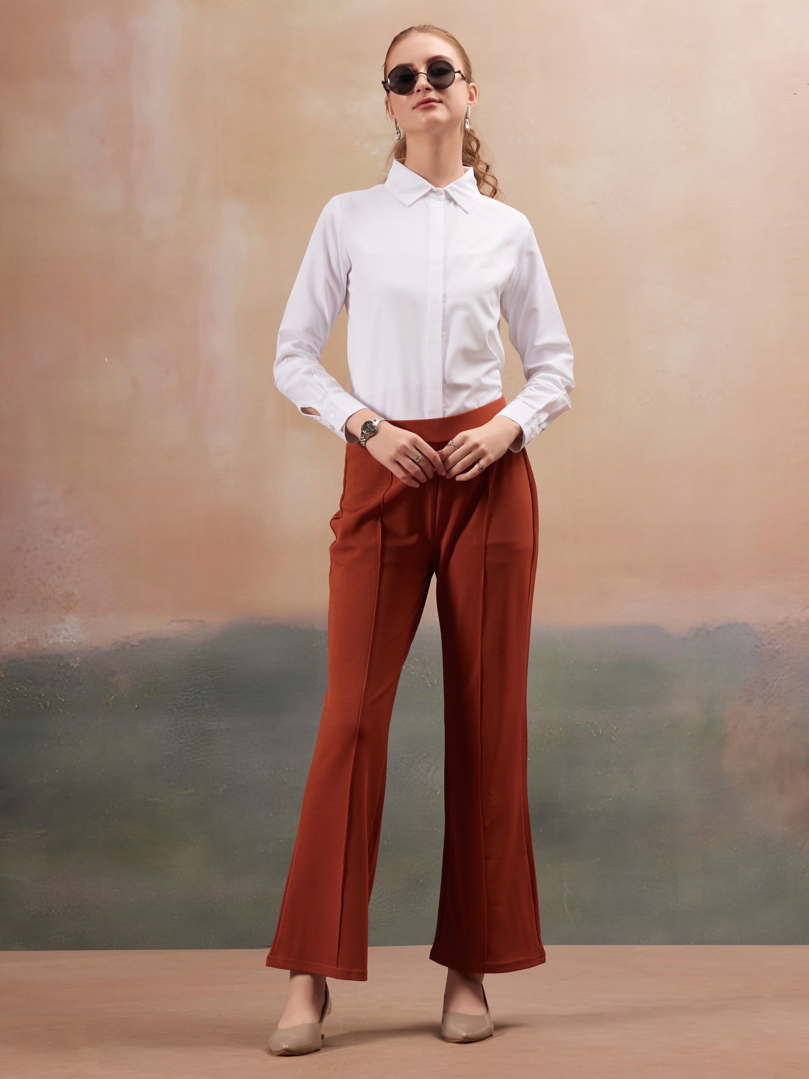 women loose fit high rise trouser copy 2