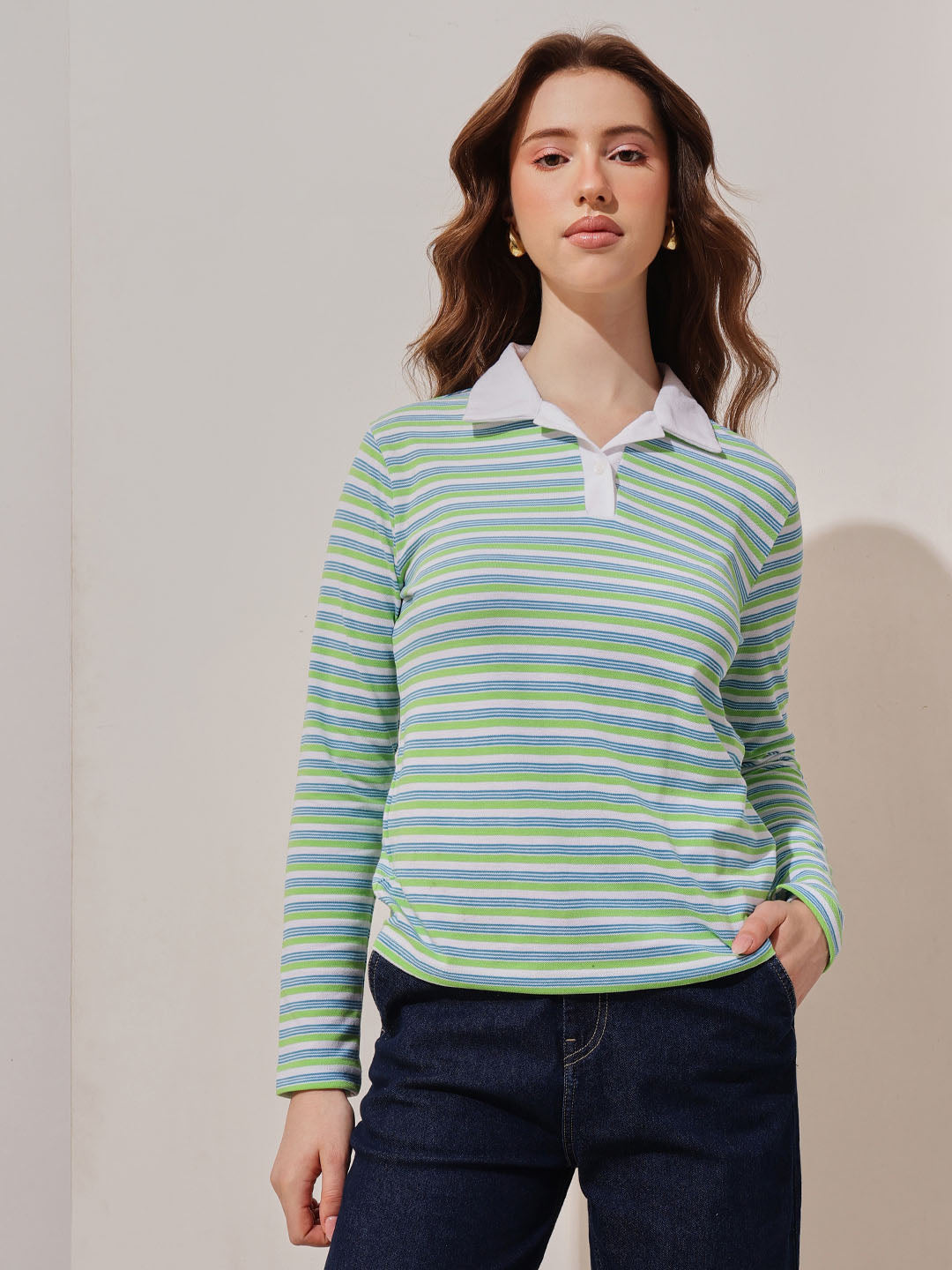 Full Sleeve Pique Polo