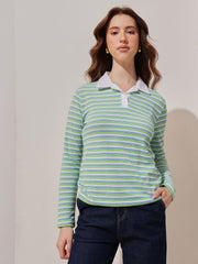 Full Sleeve Pique Polo