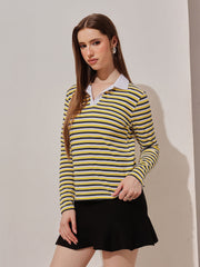 Full Sleeve Pique Polo