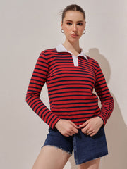 Full Sleeve Pique Polo