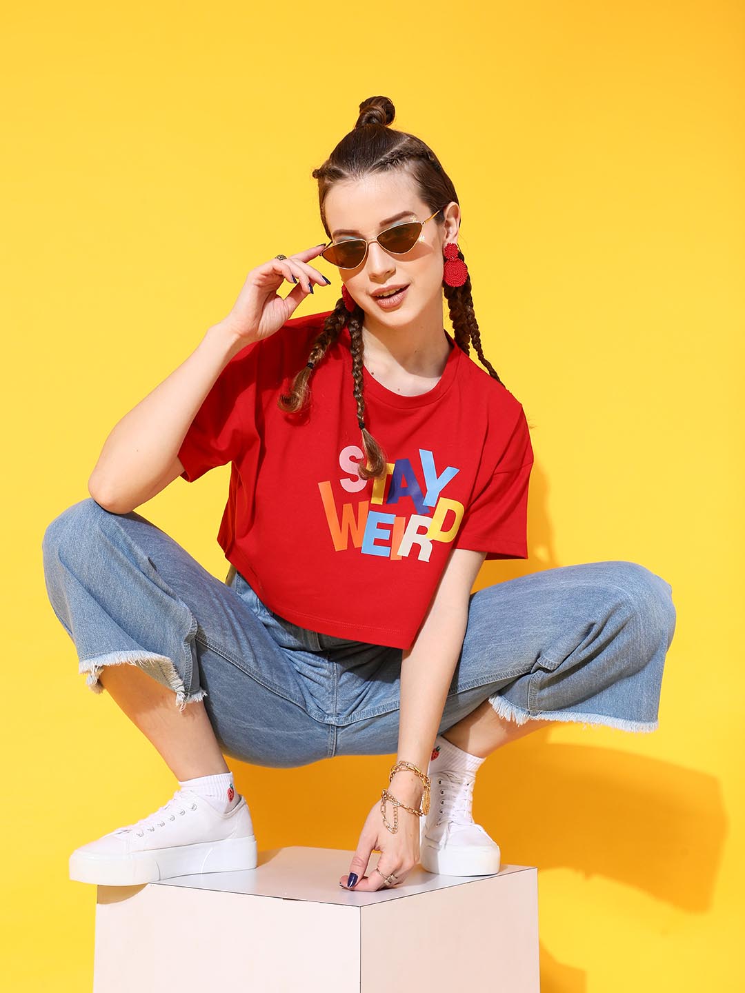 Crop Loose Tee