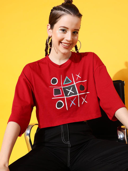 Crop Loose Tee