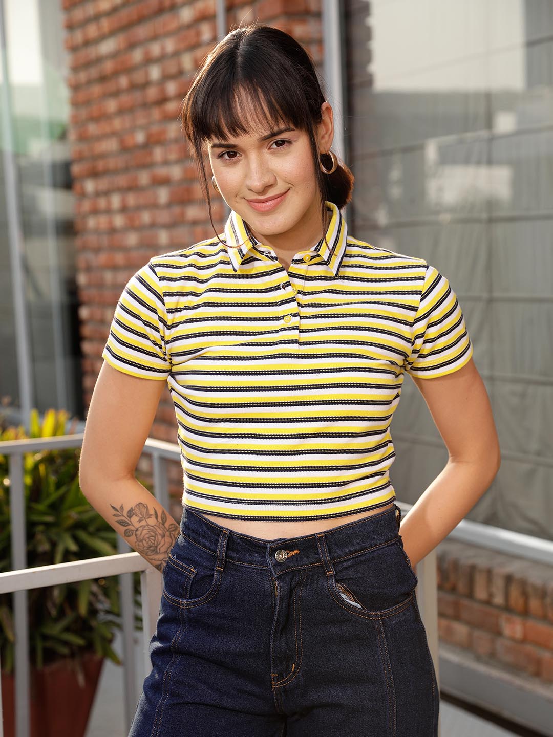 Striped Polo
