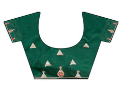 Tikhi Imli - Rani colored bandhani printed embroidered saree
