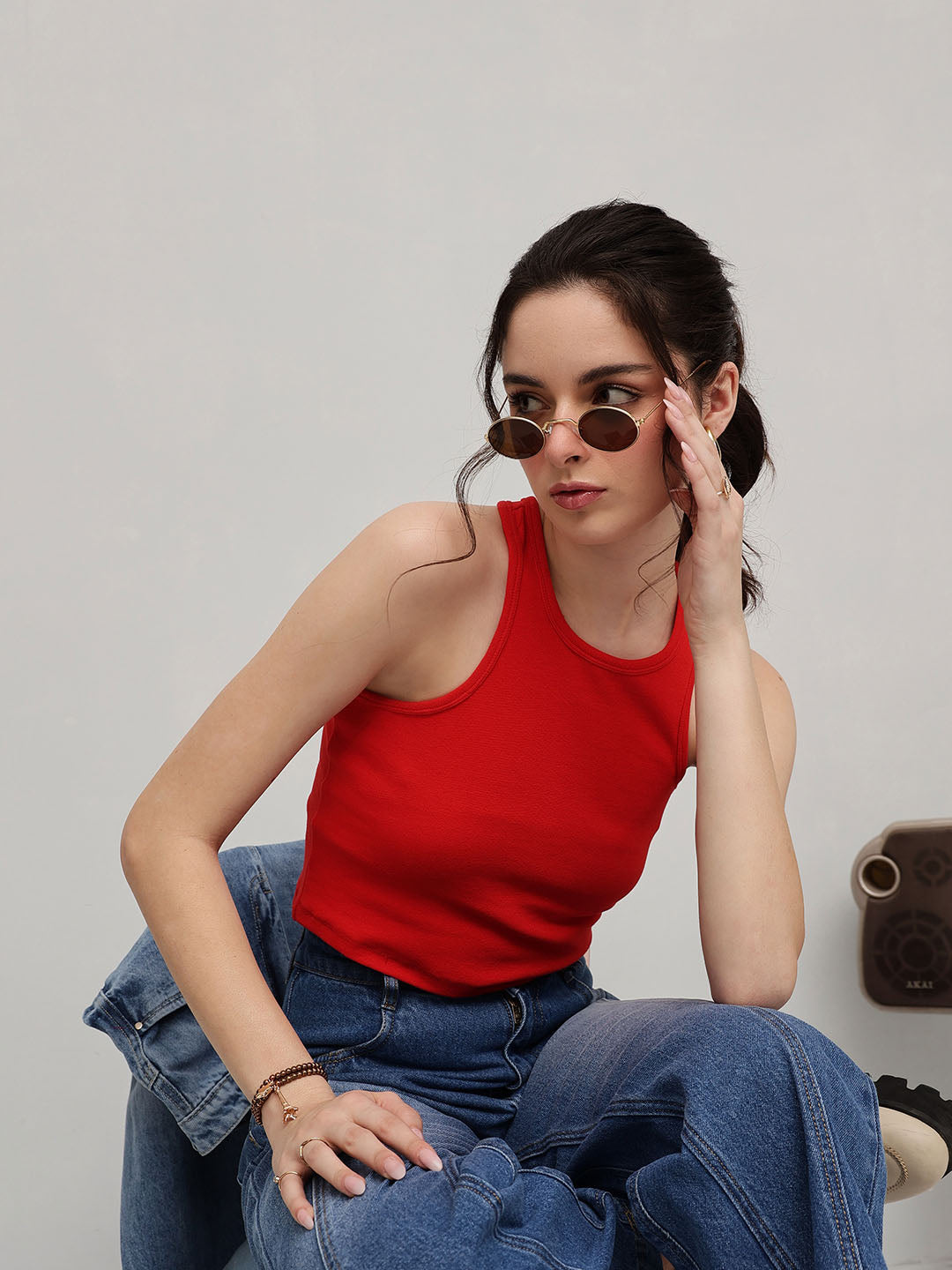 Rib Solid Top